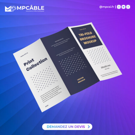 Design dépliant
