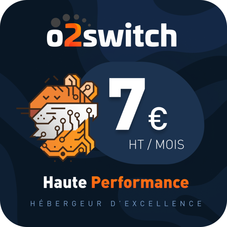 [PARTENAIRE] O2switch Hebergement web